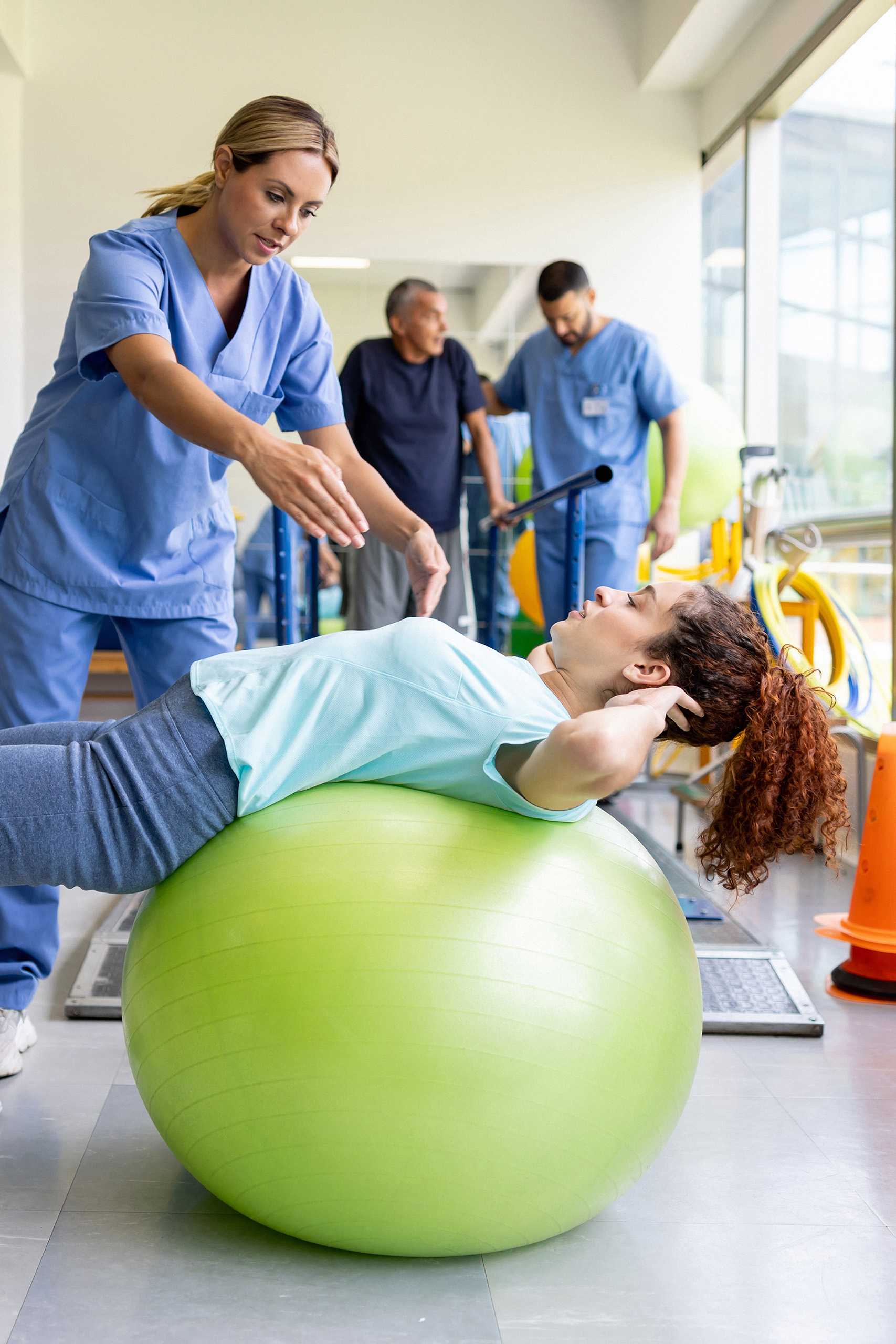 Spring Physical Therapy Patient Rehabilitation